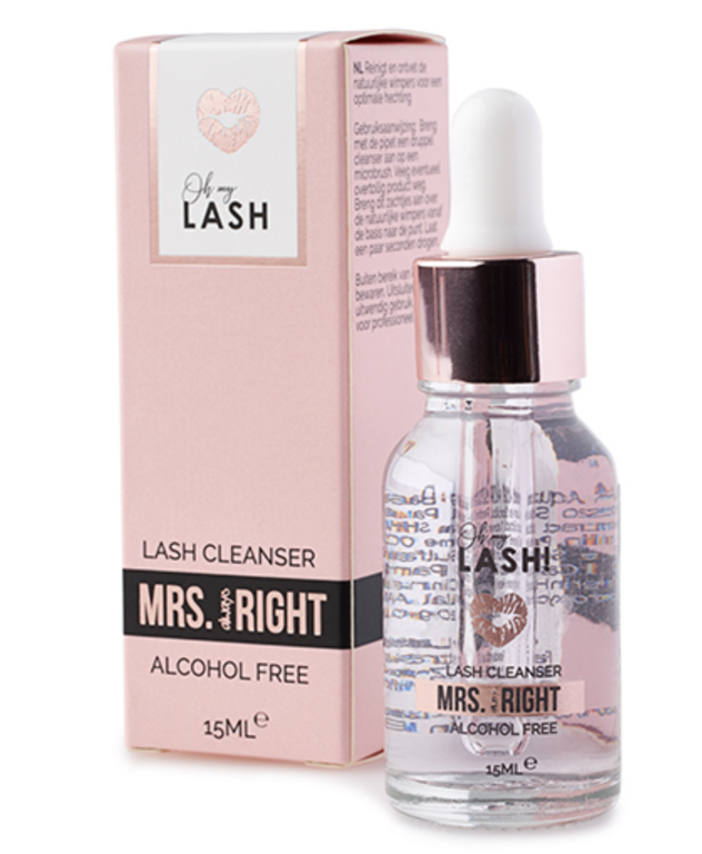 MRS. (ALWAYS) RIGHT – Alcohol Free Lash Cleaner