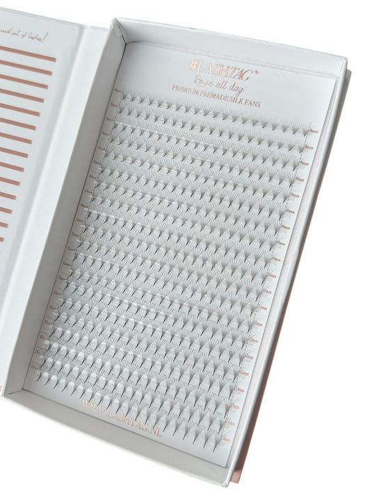 Rose All Day | Premium Premade Silk Fans | 6D | D Krul BOX